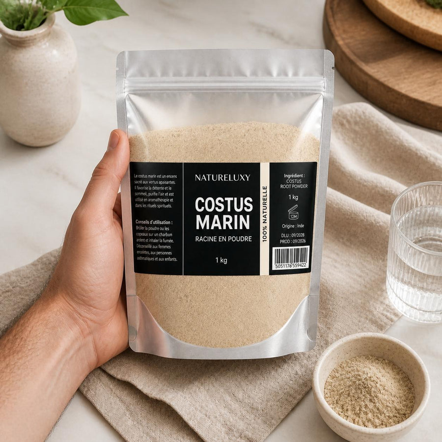 Costus Marin en Poudre - 1 kg – application en situation réelle, geste de soin quotidien