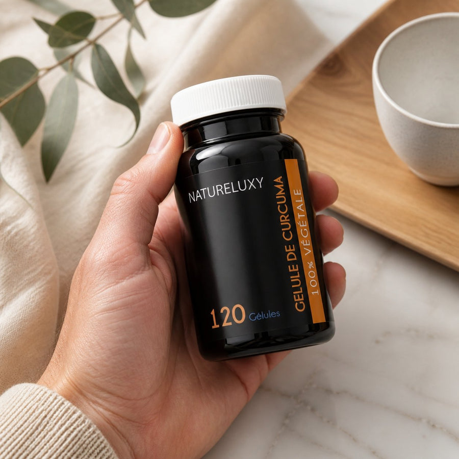 Curcuma 120 Gélules 300 mg - Gélules Végétales – application en situation réelle, geste de soin quotidien