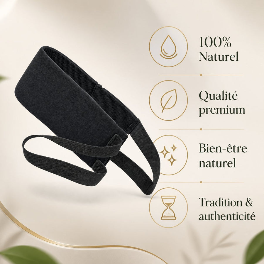 Gant de Gommage Dorsal Kessa Haute Qualité – infographie des bienfaits et des ingrédients clés