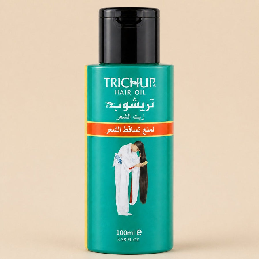 Huile Anti-Chute Soin Indien Trichup - 100mL – packshot sur fond neutre