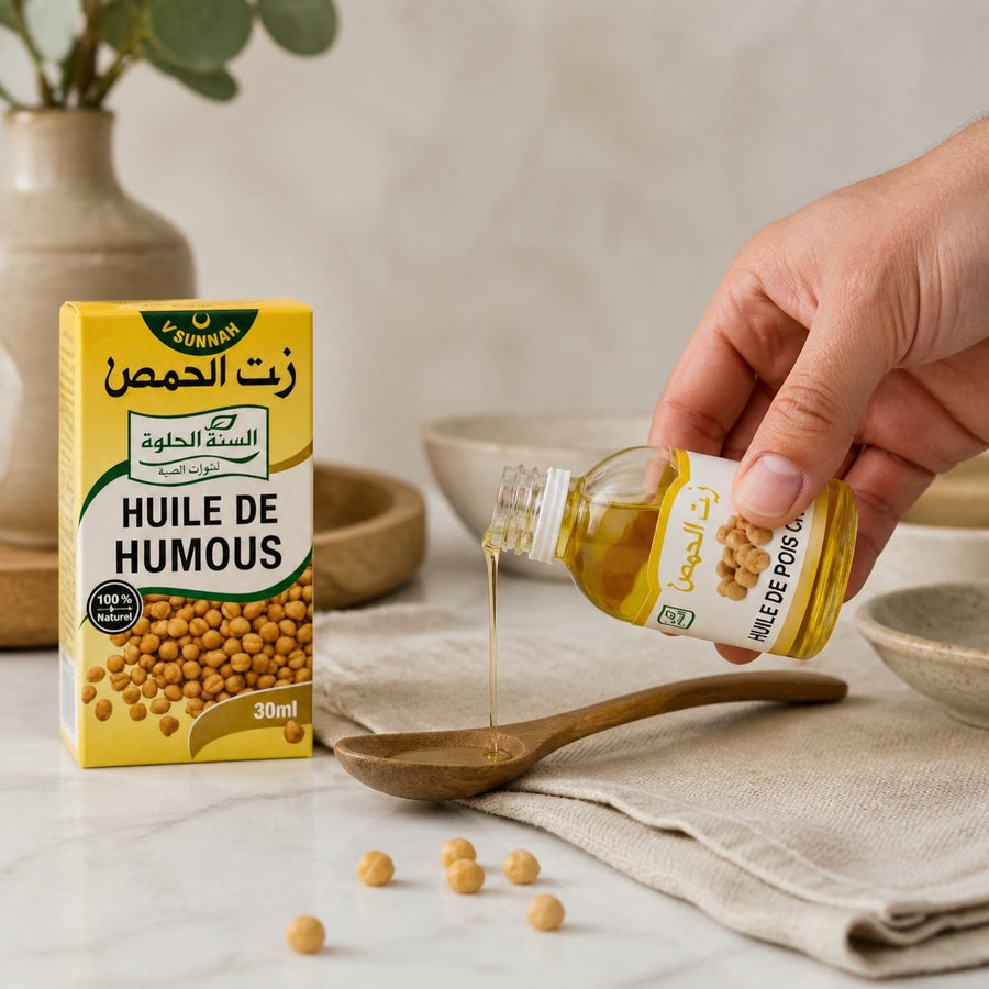Huile de Pois Chiche 30mL 100% Naturelle – application en situation réelle, geste de soin quotidien