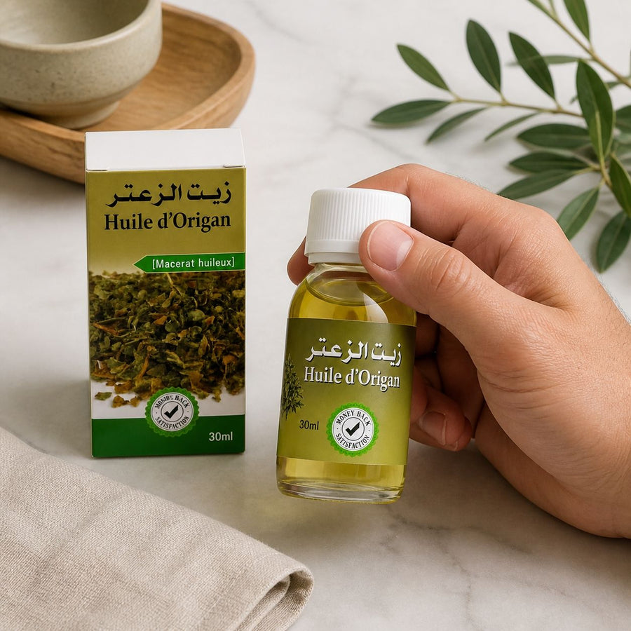 Huile d'Origan 30mL – application en situation réelle, geste de soin quotidien