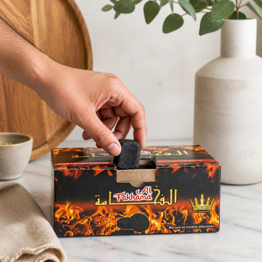 Lot de 100 Pastilles de Charbon pour Encens - Allumage Rapide – application en situation réelle, geste de soin quotidien