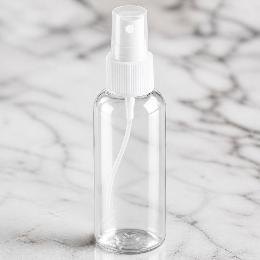 Lot de 12 Flacons Vaporisateur 100ml Vide Sac Atomiseur de Poche Spray Plastique – gros plan sur les détails et la finition du packaging