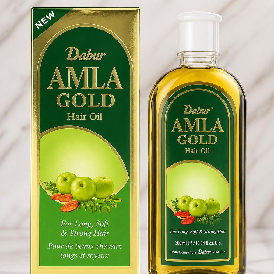 Huile Amla Authentique 100mL - Huile de Beauté Indiennes Fortifiant – gros plan sur les détails et la finition du packaging