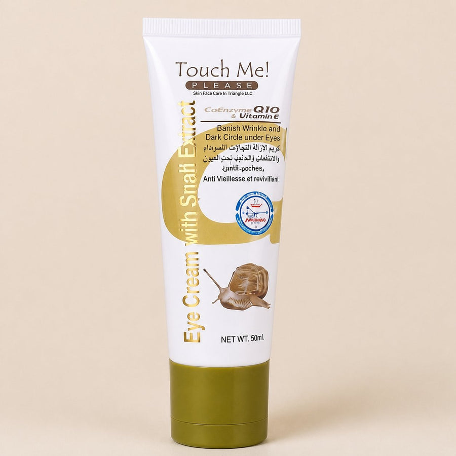 Pack 1 Crème à la bave d'escargots+Crème à la bave d'escargot contour des yeux – packshot sur fond neutre