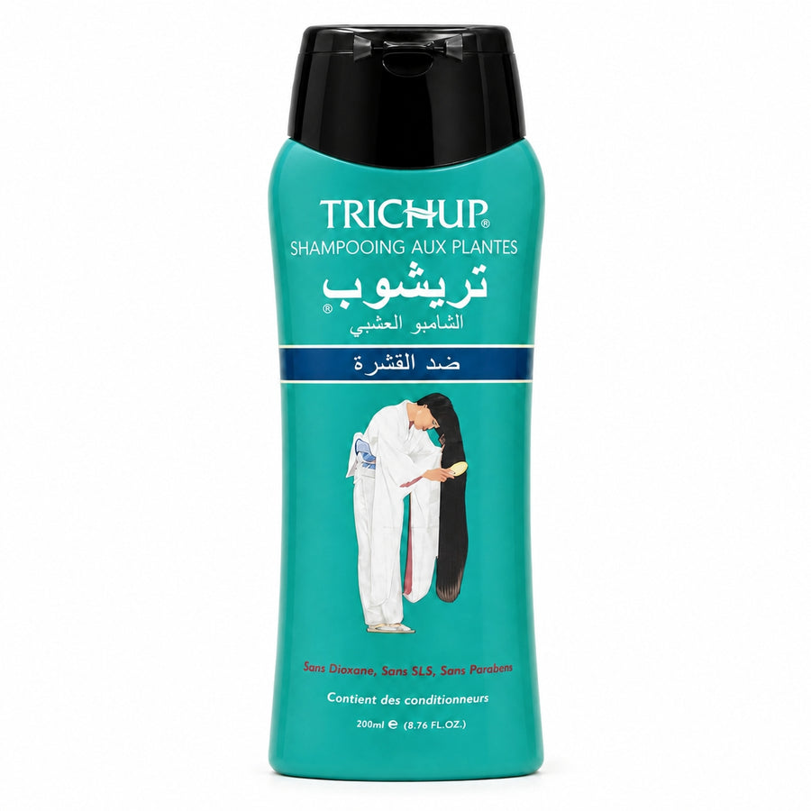 Shampoing Soin Indien Anti-pelliculaire Trichup 200ml – packshot sur fond blanc