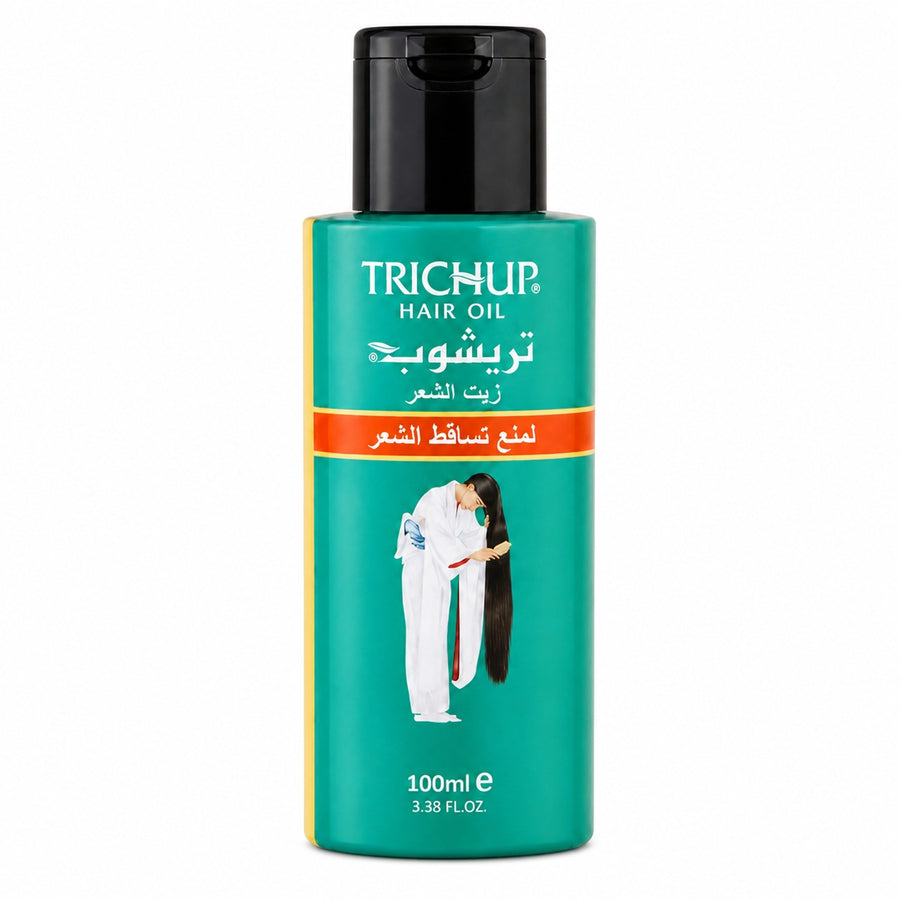 3 Huile Anti-Chute Soin Indien Trichup 50mL -10% – packshot sur fond blanc