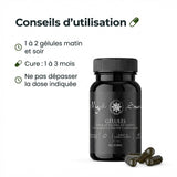 60 Gélules Nigelle d’Éthiopie – Poudre 99,7% Pure – Gélules Végétales