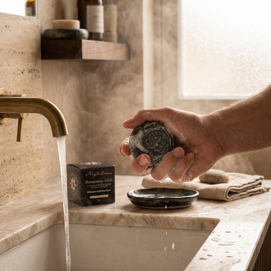 Shampooing Solide - mise en situation lifestyle