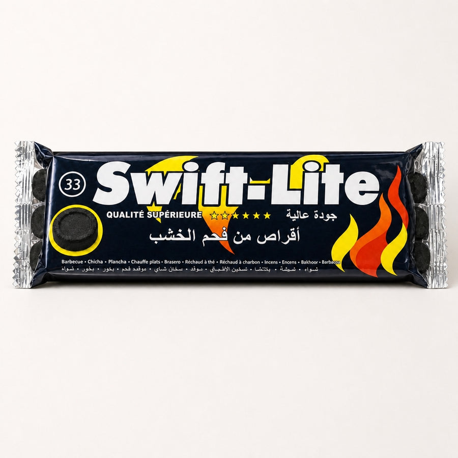 Lot de 10 Pastilles de Charbon pour Encens — vue principale hero, packaging authentique conservé