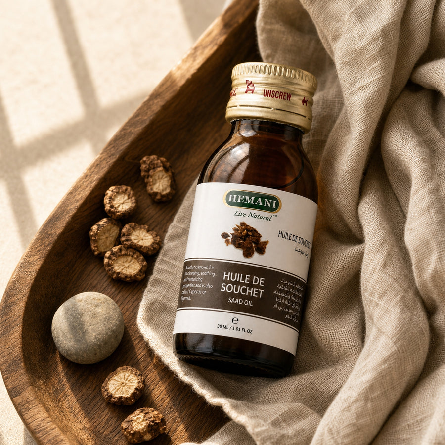 Hemani Huile de Souchet 30 mL — Lifestyle ambiance naturelle