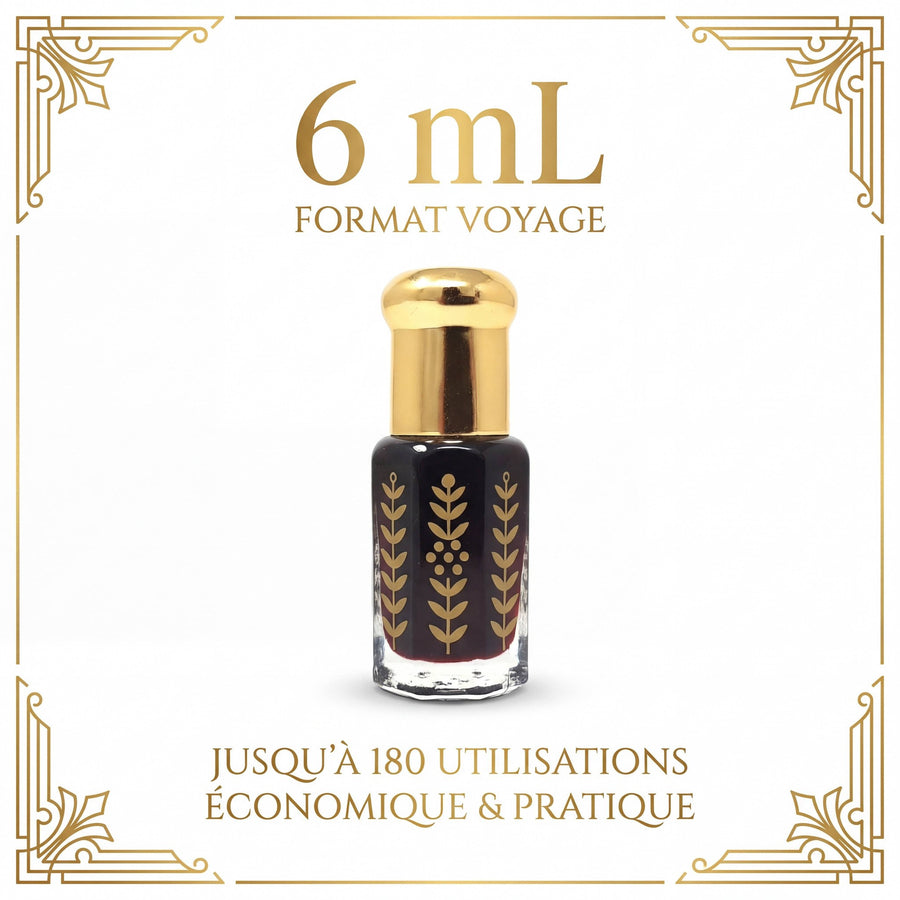 Huile essentielle de Musc Noir Black Musk 6 mL + Applicateur – produit naturel présenté par Natureluxy