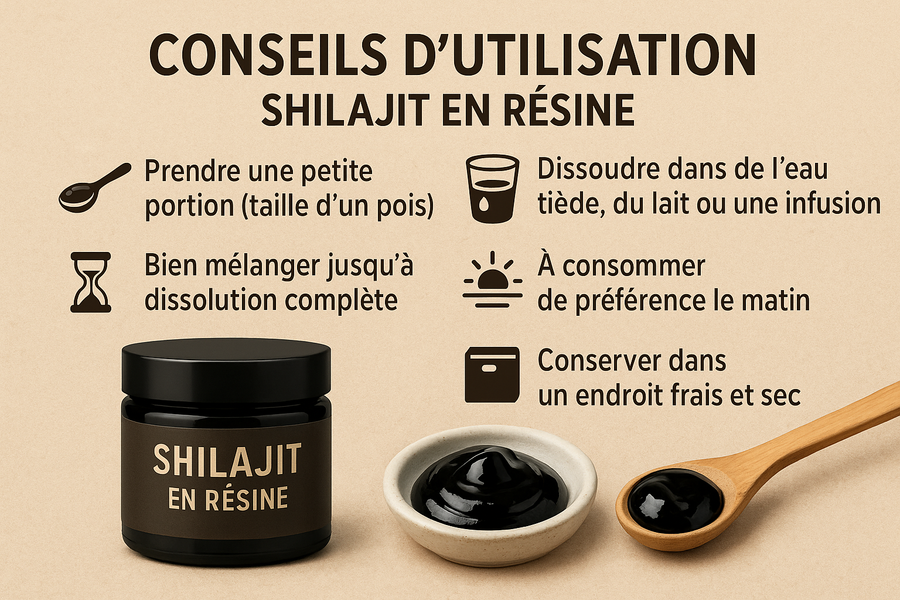 Shilajit pur naturel 30 g – résine de l’Himalaya