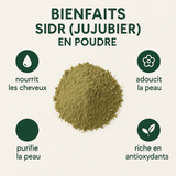 Feuille de Jujubier (sidr) en poudre - 1kg