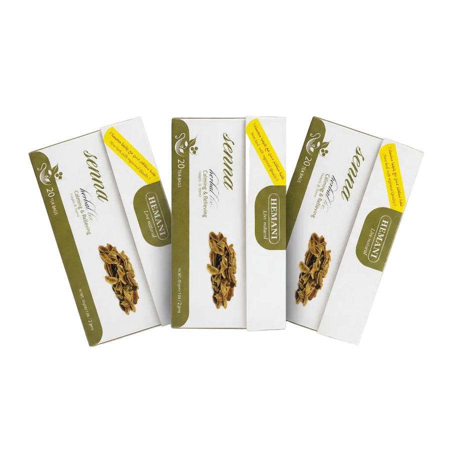 Tisane au séné – 60 sachets (3 boîtes x 20) Hemani