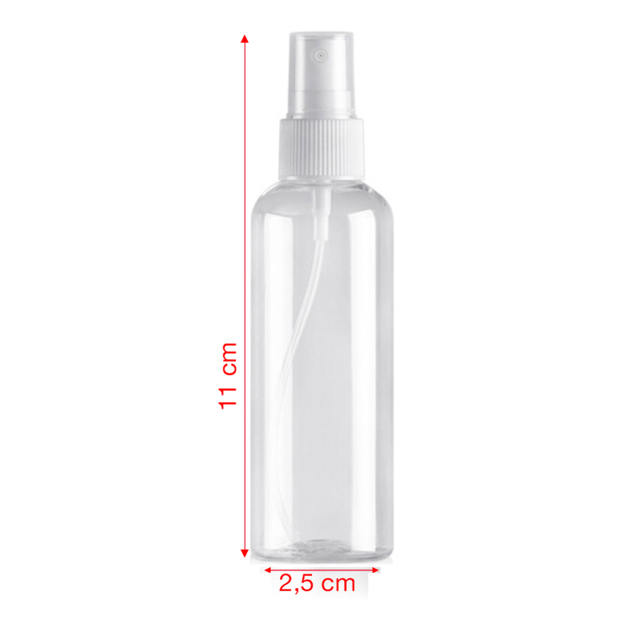 12 Flacons Vaporisateur 30ml Vide Sac Atomiseur de Poche Spray Plastique