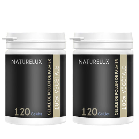 240 gélules de Pollen de Palmier Natureluxy -5%