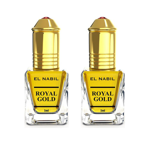 2X Musc Royal Gold avec applicateur Roll-On - 5mL