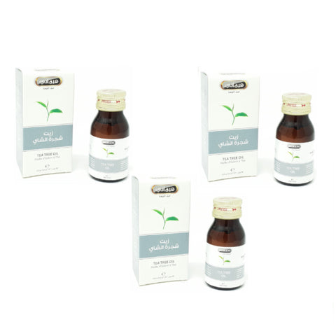 3 Huile d'Arbre à Thé 30mL 100% Naturelle Hemani -10%