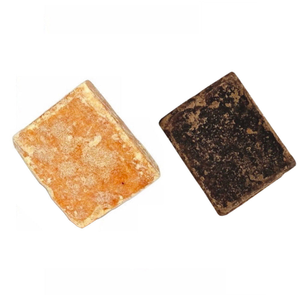 Lot De 2 Carrés Musc Solide Naturel 25g – Ambre, Fabrication Artisanale Maroc, Parfum Longue Tenue, 100% Pur & Hypoallergénique