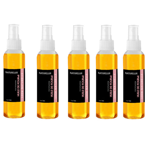 5 Ameisenöl gegen Haarwuchs 100 ml Spray 100 % natürlich -20 %