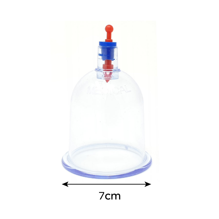 Lot de 100 Ventouses 7cm - Thérapie Set pour Secs et Humide