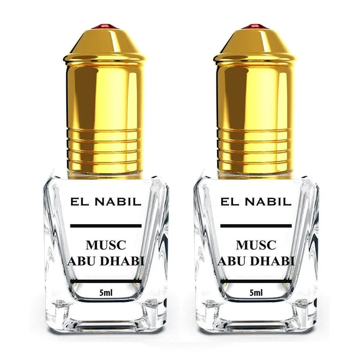 2X Abu Dhabi Musk mit Roll-On-Applikator – 5 ml