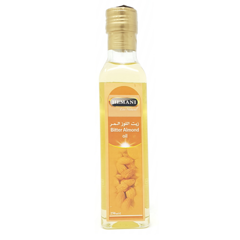 Huile d'Amande Amère 250mL Hemani