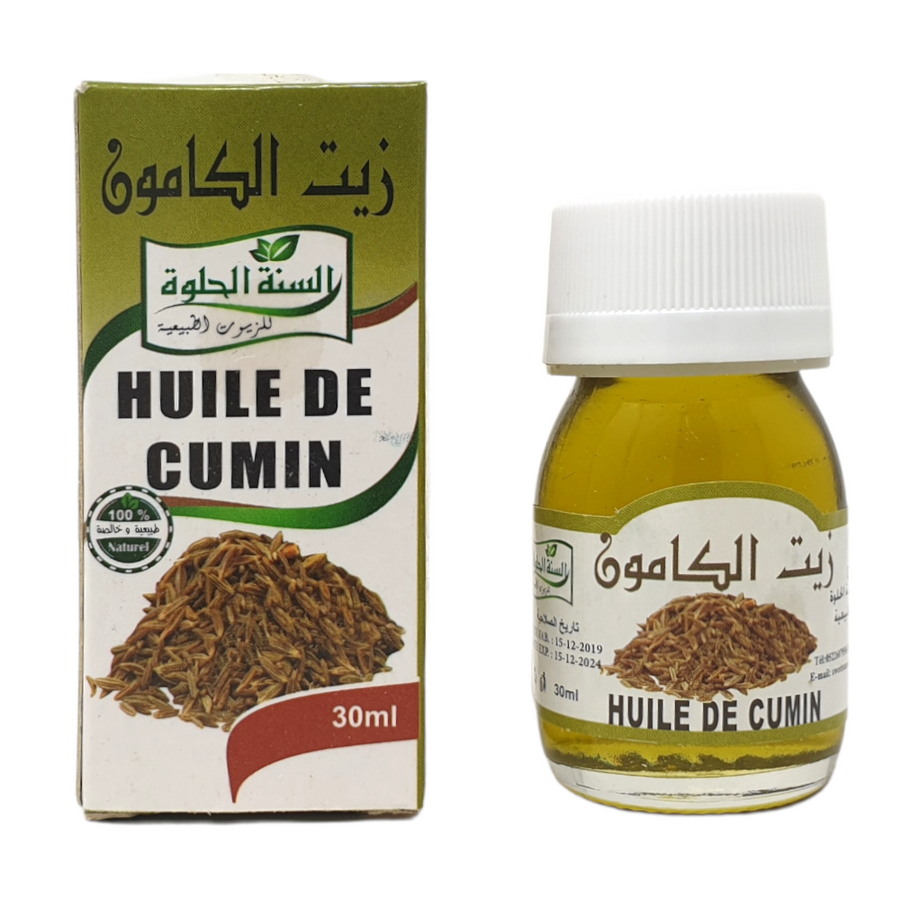 Huile de Cumin 30mL 100% Naturel Sweet Sunnah