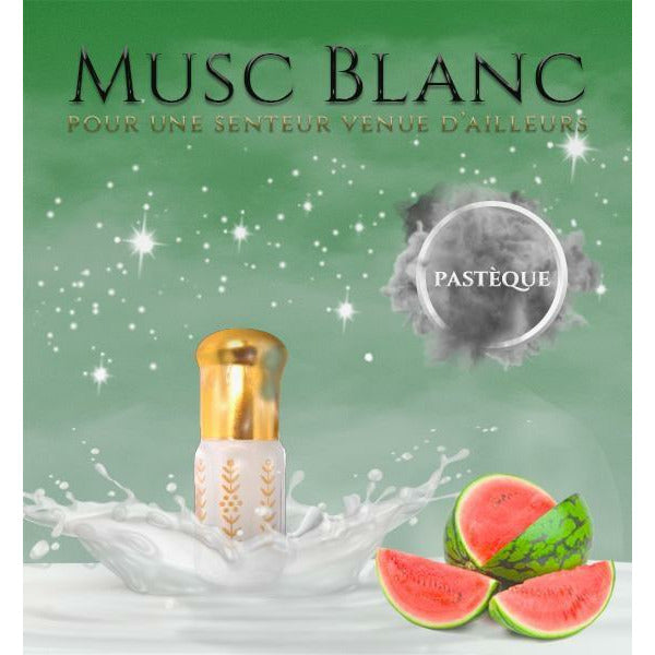 Musc Tahara Pastèque 3 mL - Musc Blanc Parfumé