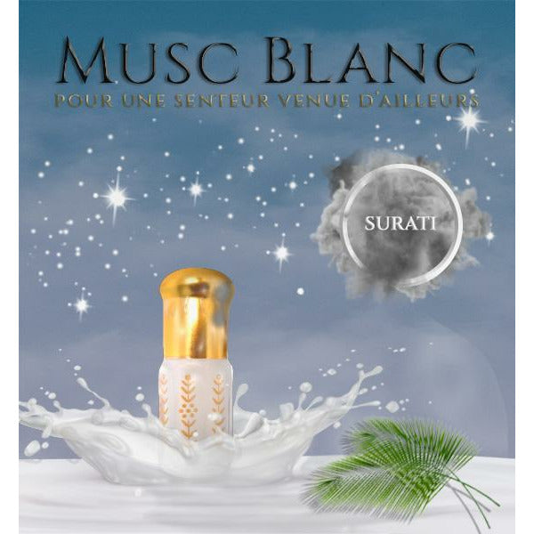 Musc Tahara Blanc Surrati 3 mL - Musc Blanc Parfumé